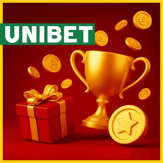 Exemplo Rollover 2 ilustrado com valores e etapas para cumprir o requisito de apostas da UNIBET.